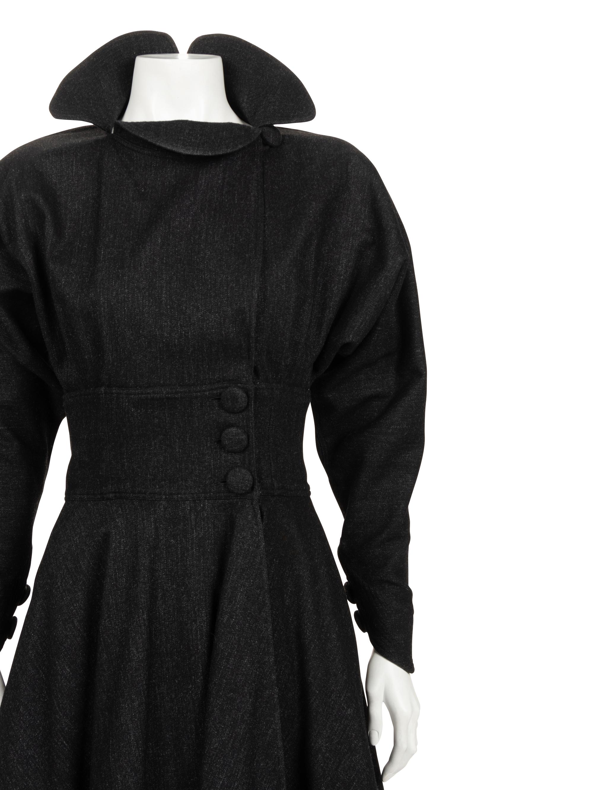 Fendi 365 Wool Coat, 1980-90s