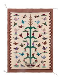 Navajo Cornstalk of Life Weaving / Rug