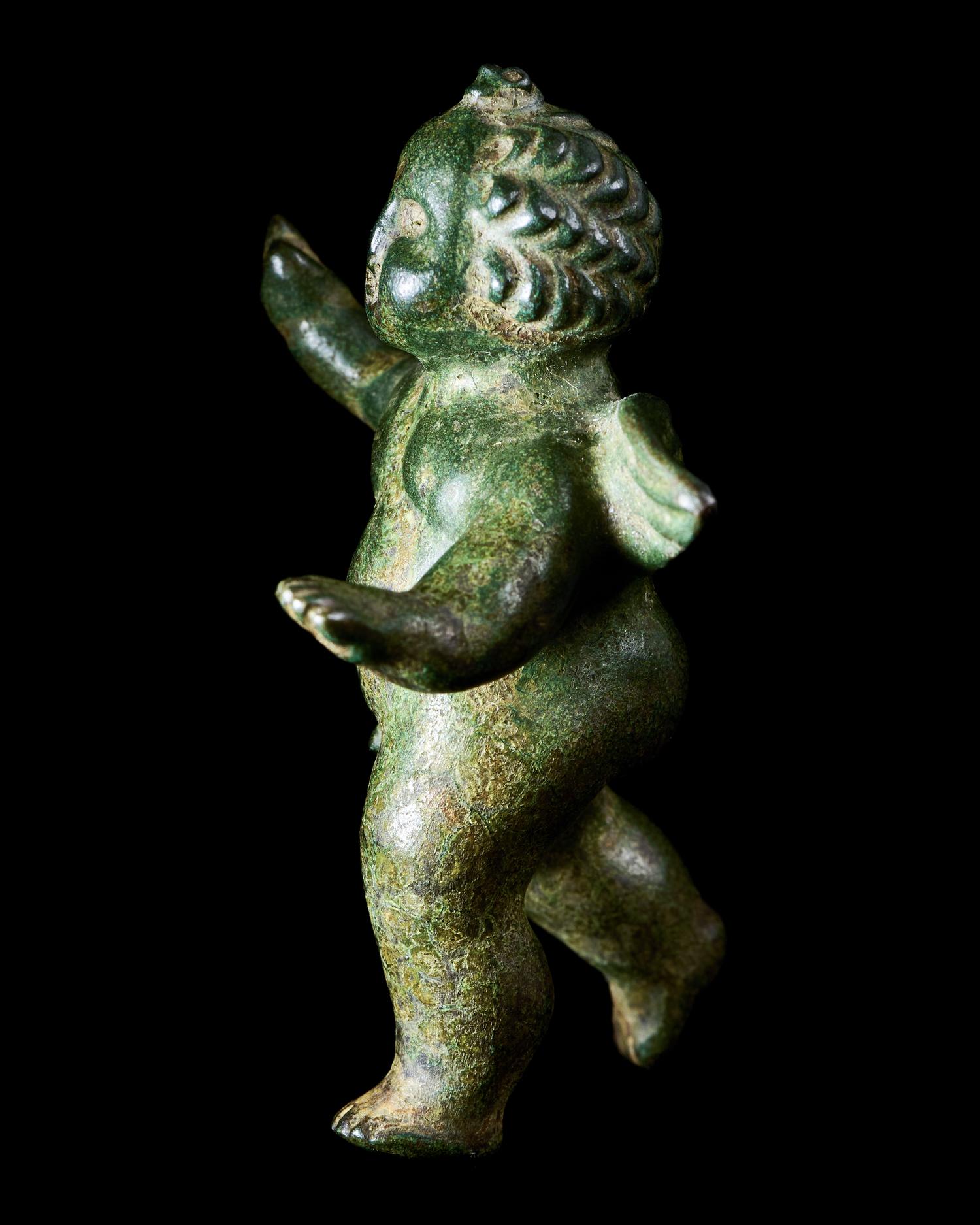 A Roman Bronze Eros