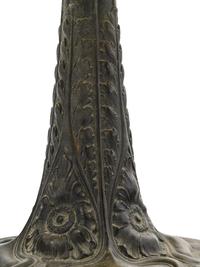 An American Leaded Glass Table Lamp