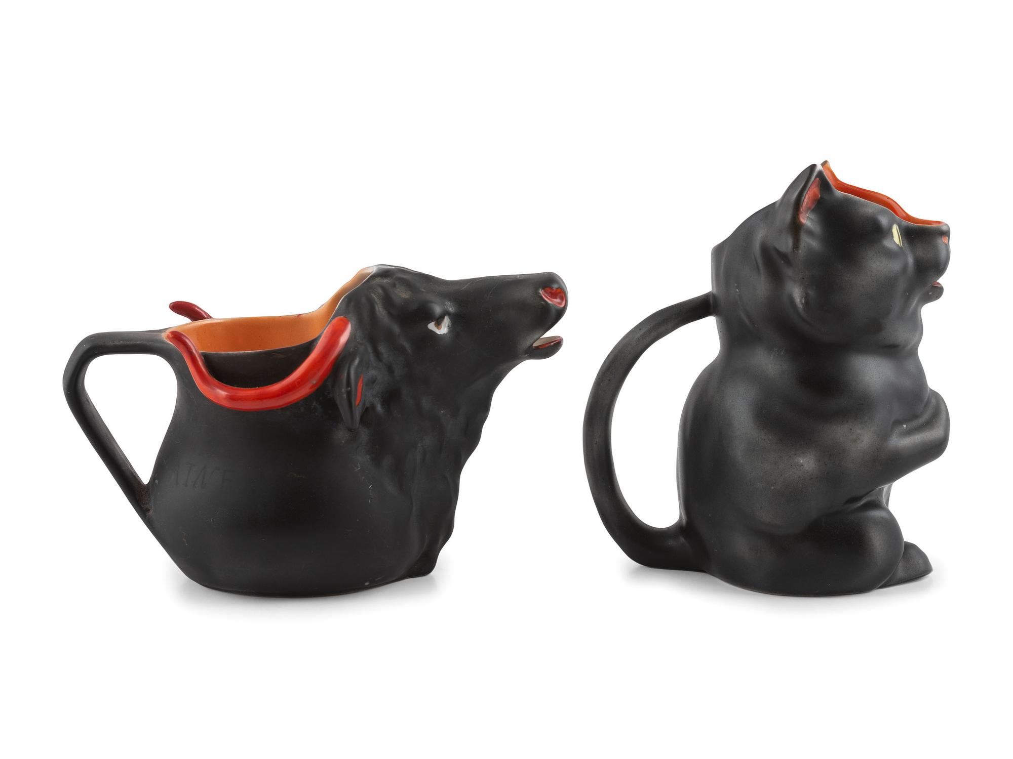 A Collection of Royal Bayreuth Lobster Table Wares