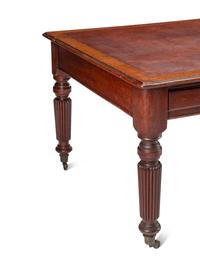 A William IV Mahogany Partners’ Desk