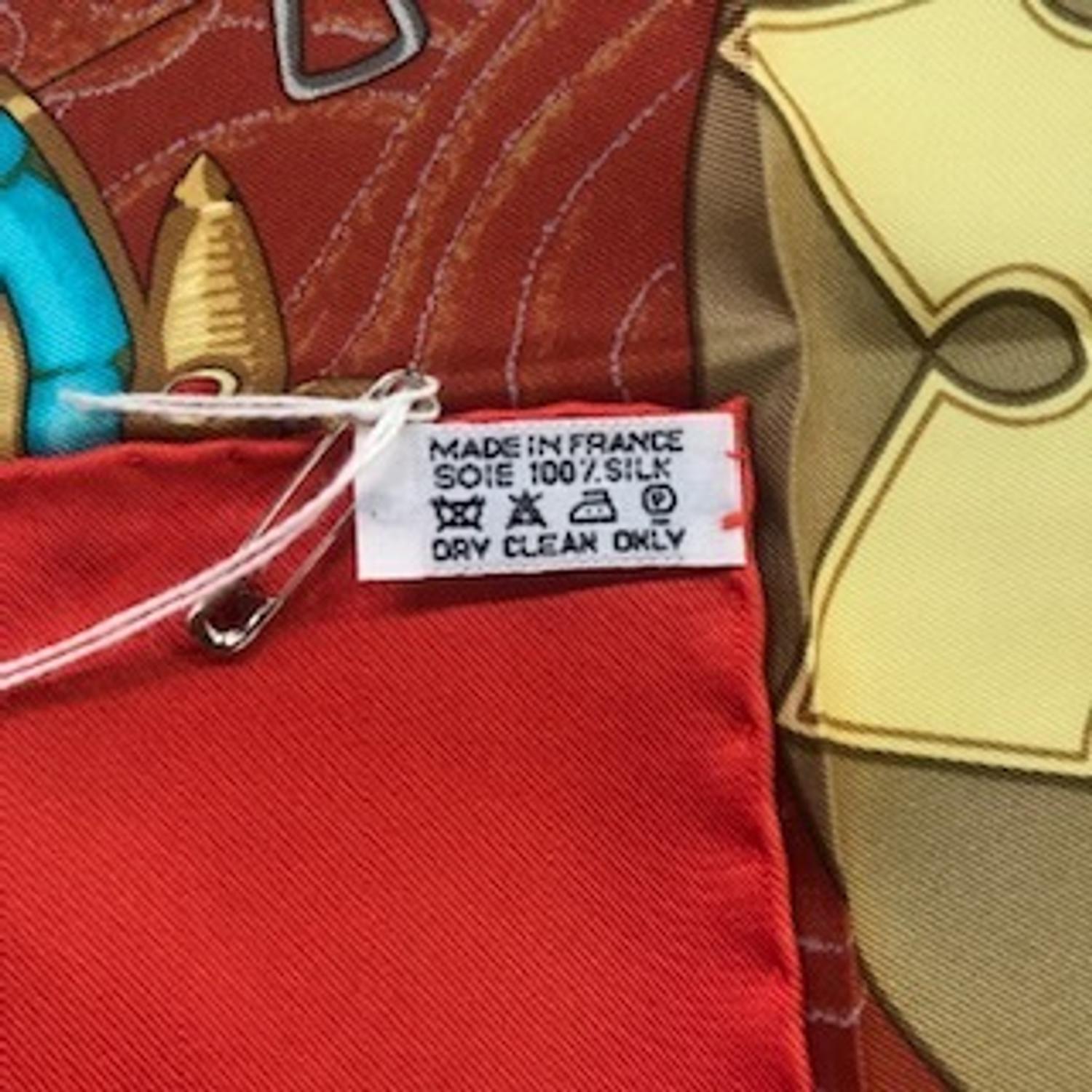 Hermès 90cm Silk Scarf