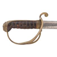 U.S. Model 1833 Dragoon Saber by Ames Dated 1837