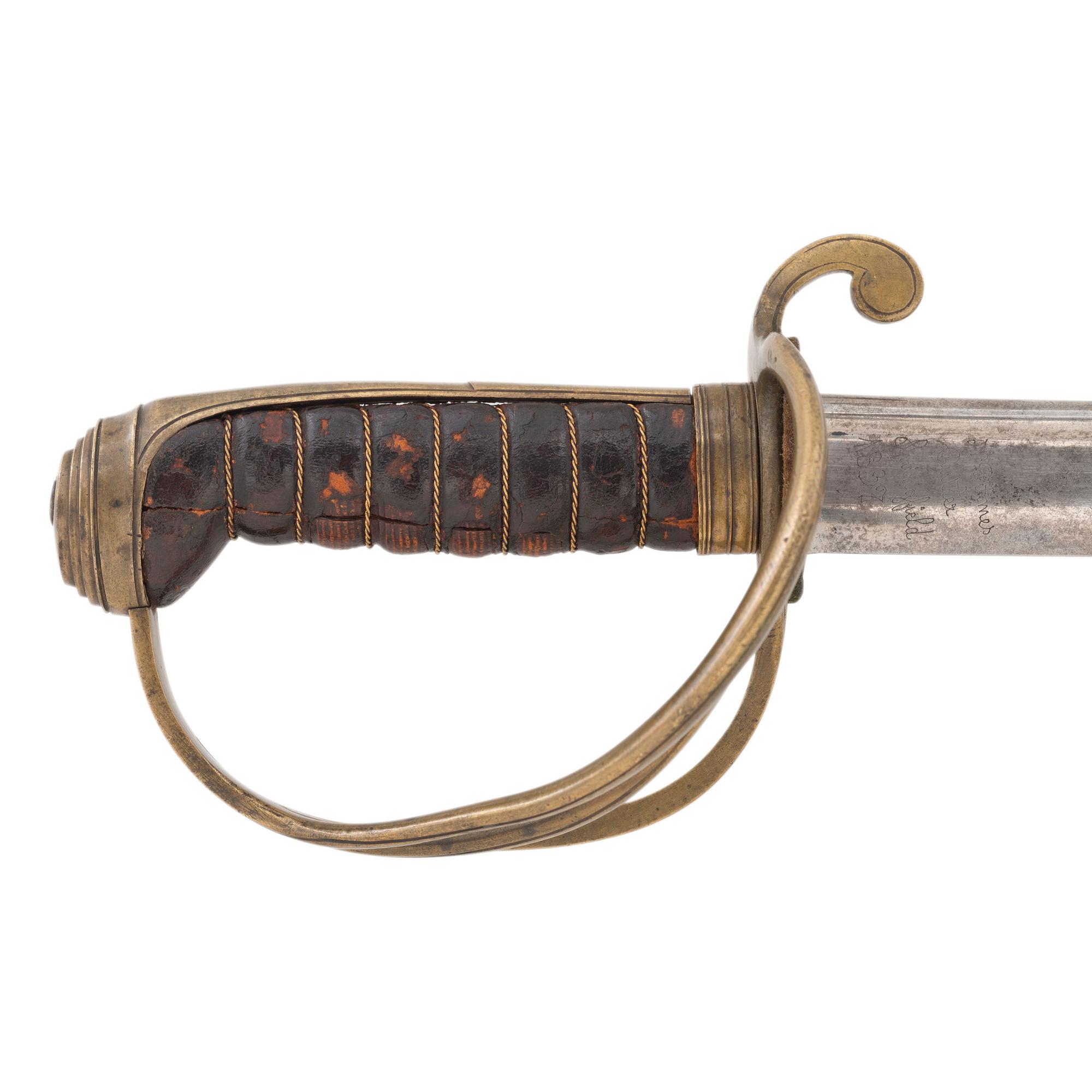 U.S. Model 1833 Dragoon Saber by Ames Dated 1837