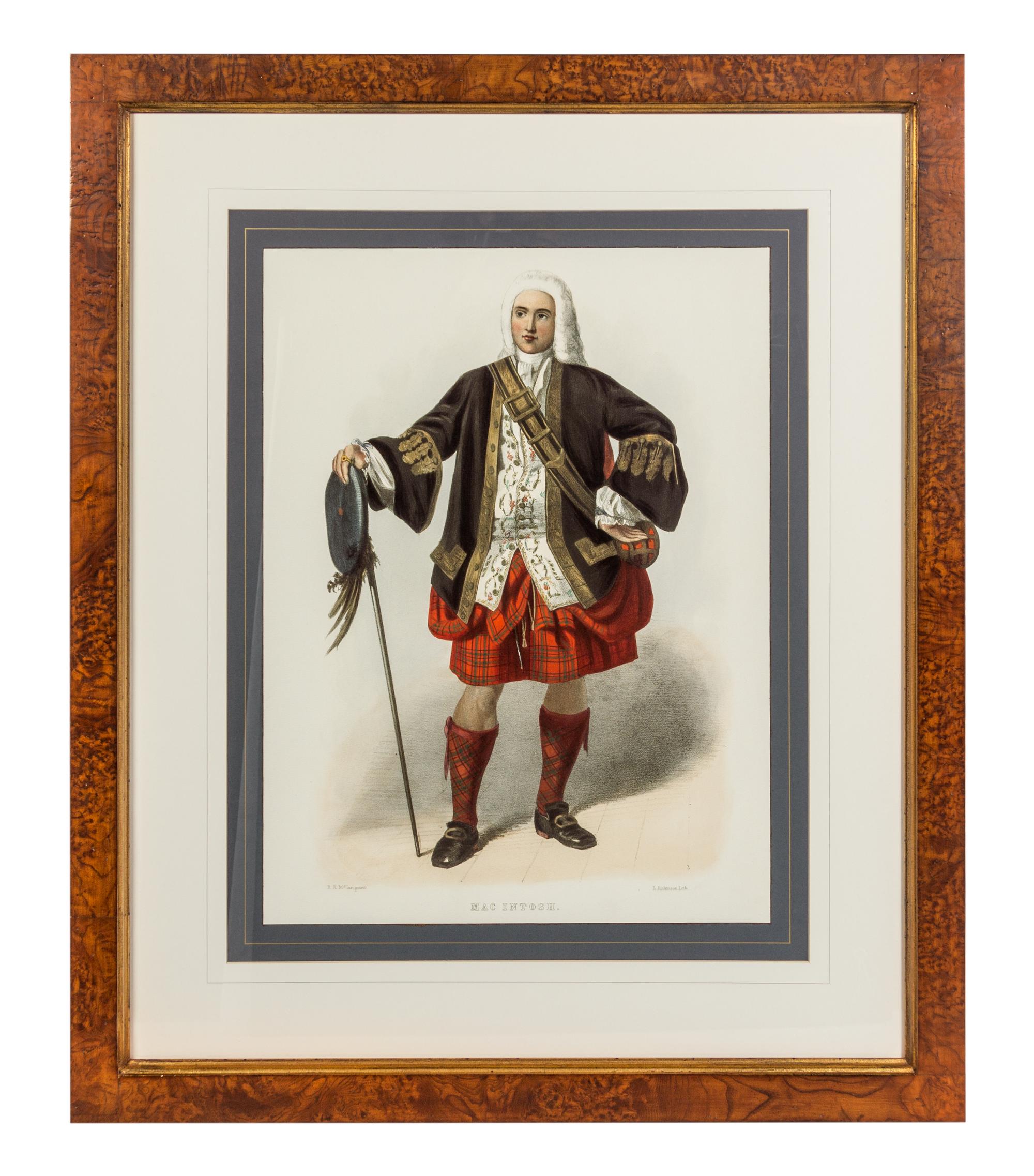 After Robert Ronald McIan, (Scottish, 1803-1856), MacIntosh, Ulric and MacPherson (three works)
