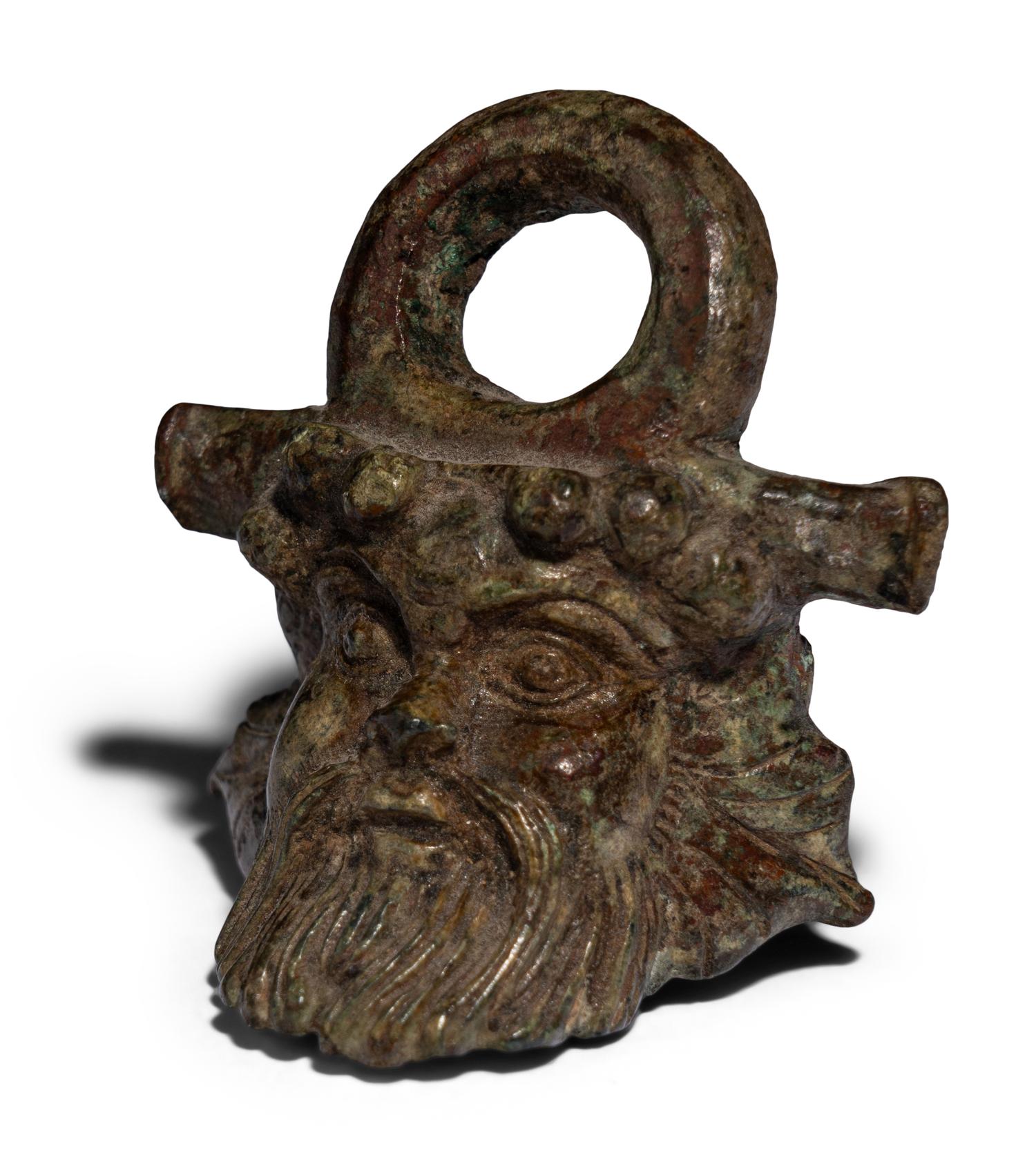 A Roman Bronze Silenus