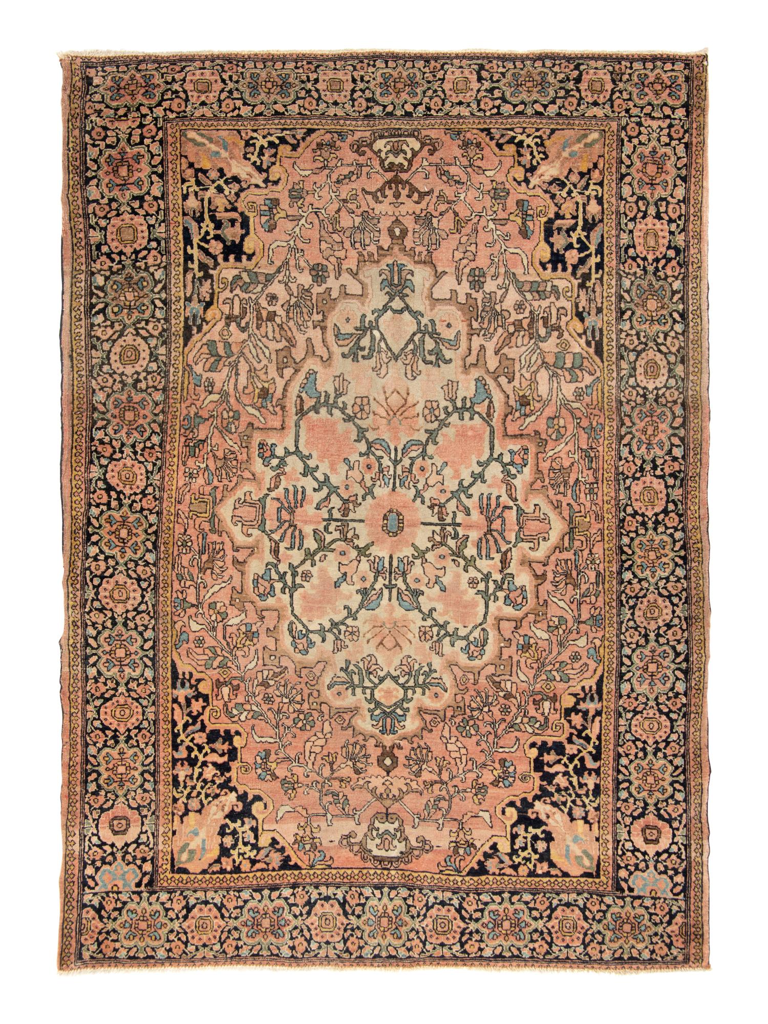 A Feraghan Sarouk Wool Rug
