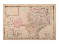 [MAPS]. 40+ maps published by Johnson & Ward, highlighted by US Civil War-period maps.
