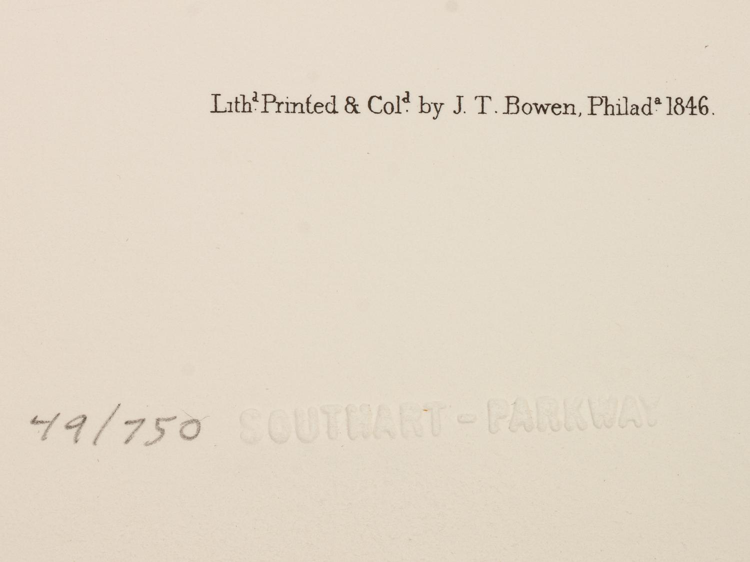 Southart Parkway's Limited Edition Facsimiles from Viviparous Quadrupeds of North America; Set Two: Audubon Mammals of the Southeast