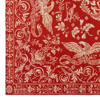 A Jacquard Woven Cotton and Wool Coverlet
