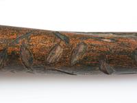 Northeastern Chip-Carved Effigy Cane