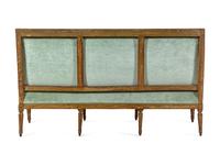 A Louis XVI Painted Settee