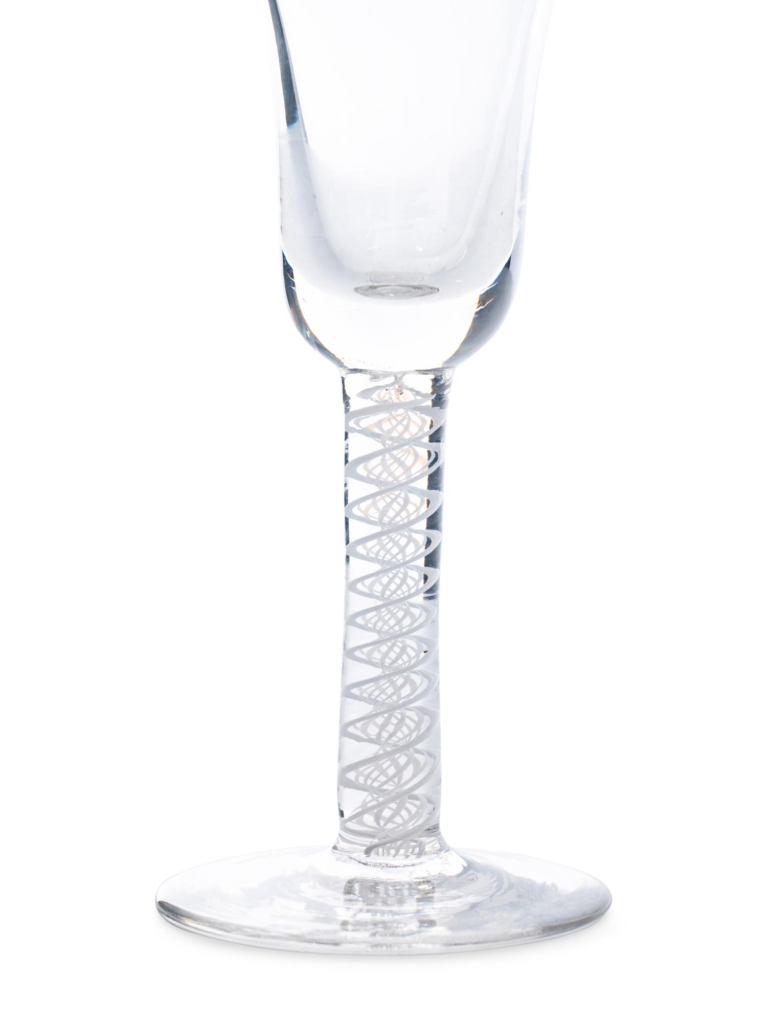 A Group of Three Georgian Wine Stems