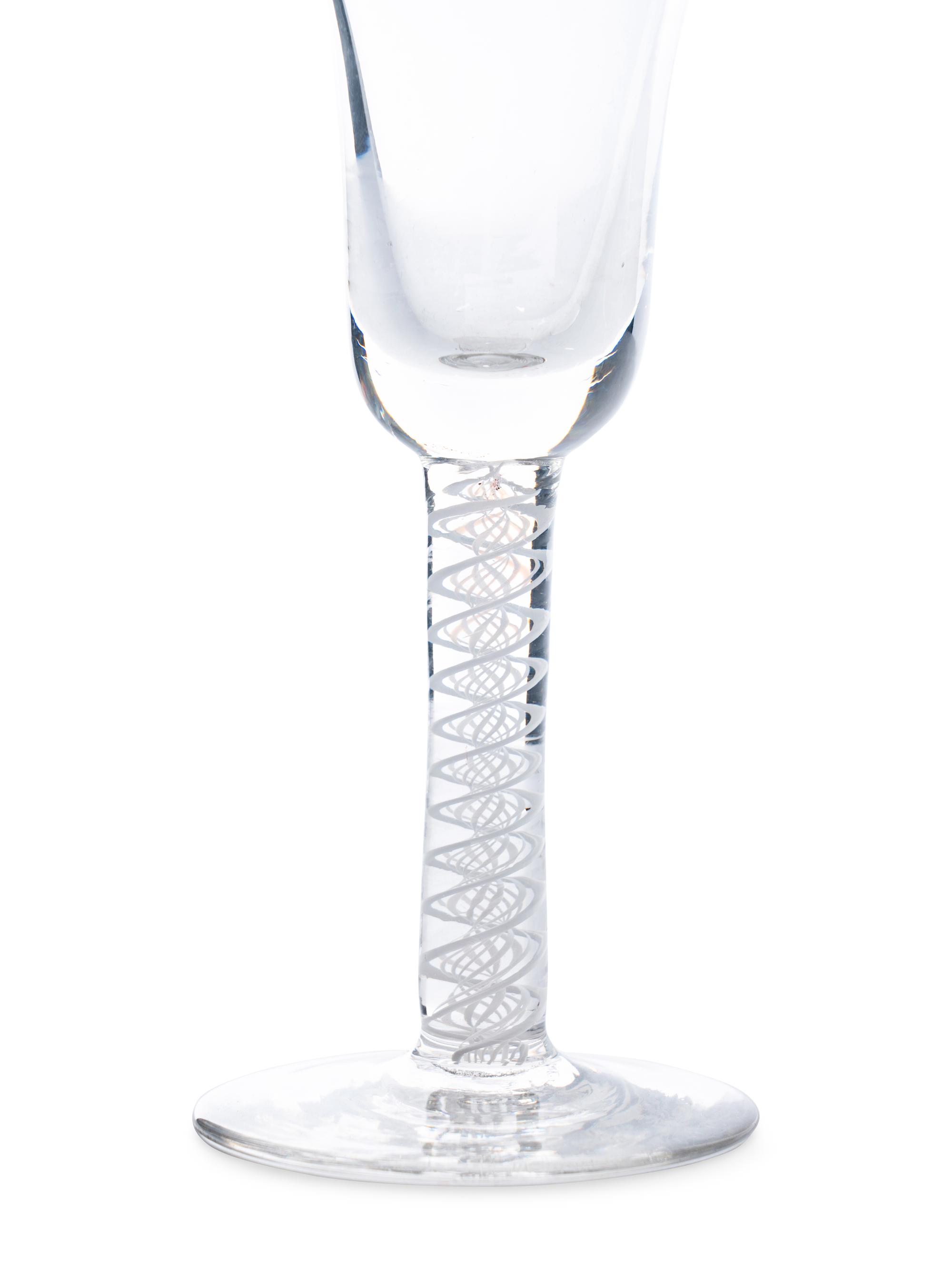 A Group of Three Georgian Wine Stems