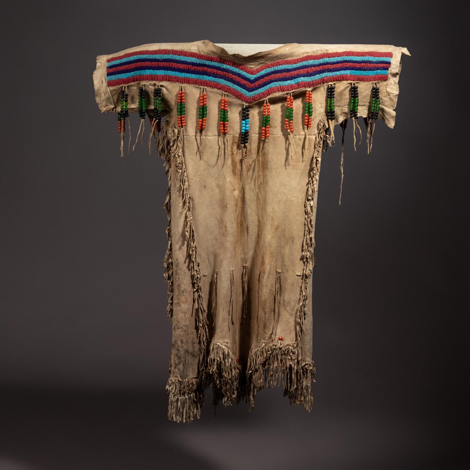 Nez Perce Beaded Hide Child's Dress
