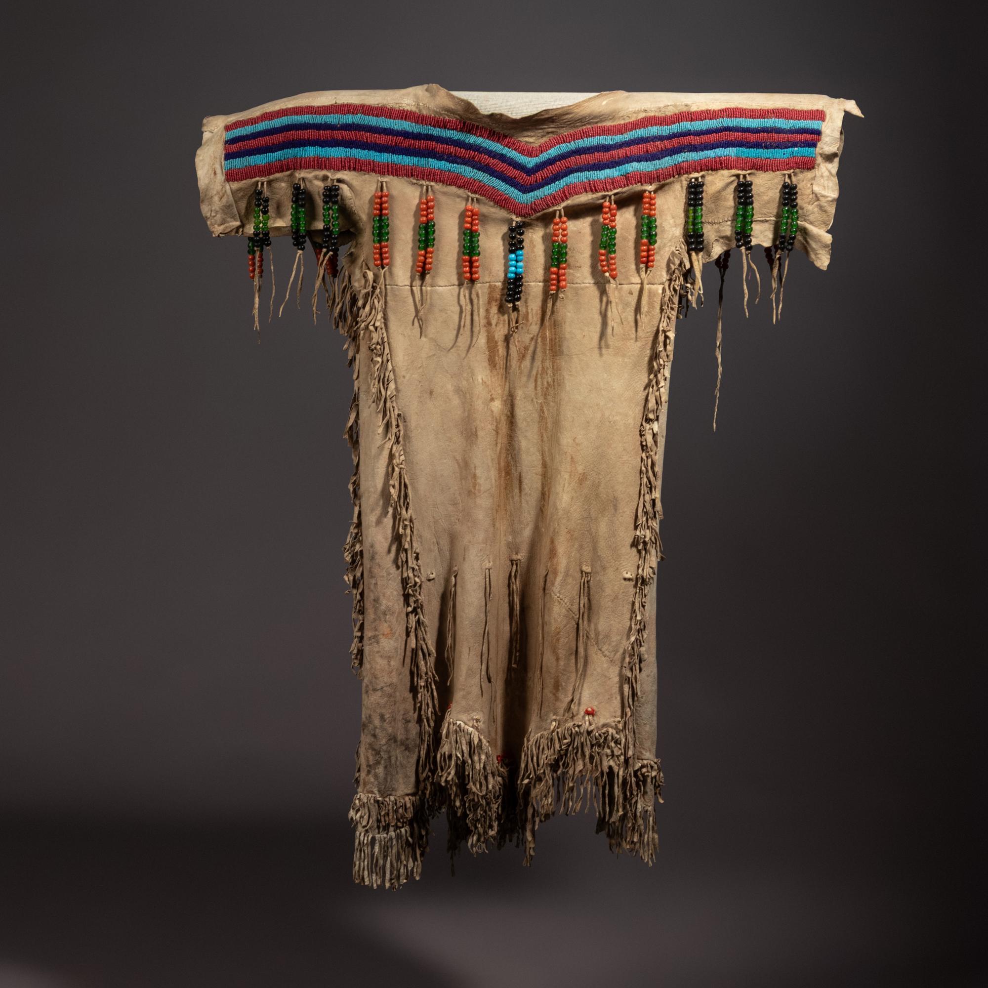 Nez Perce Beaded Hide Child's Dress