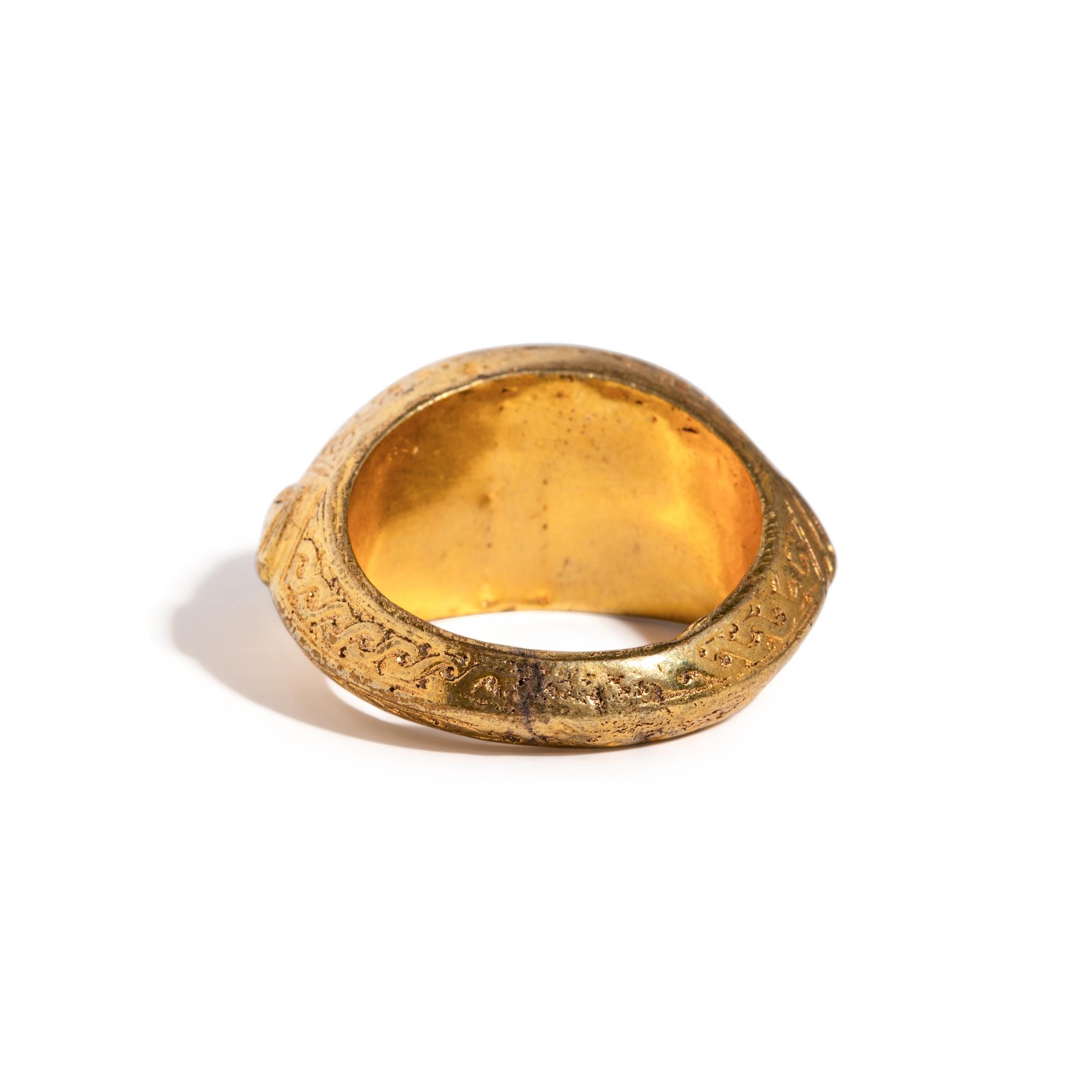 An Islamic Gold Ring