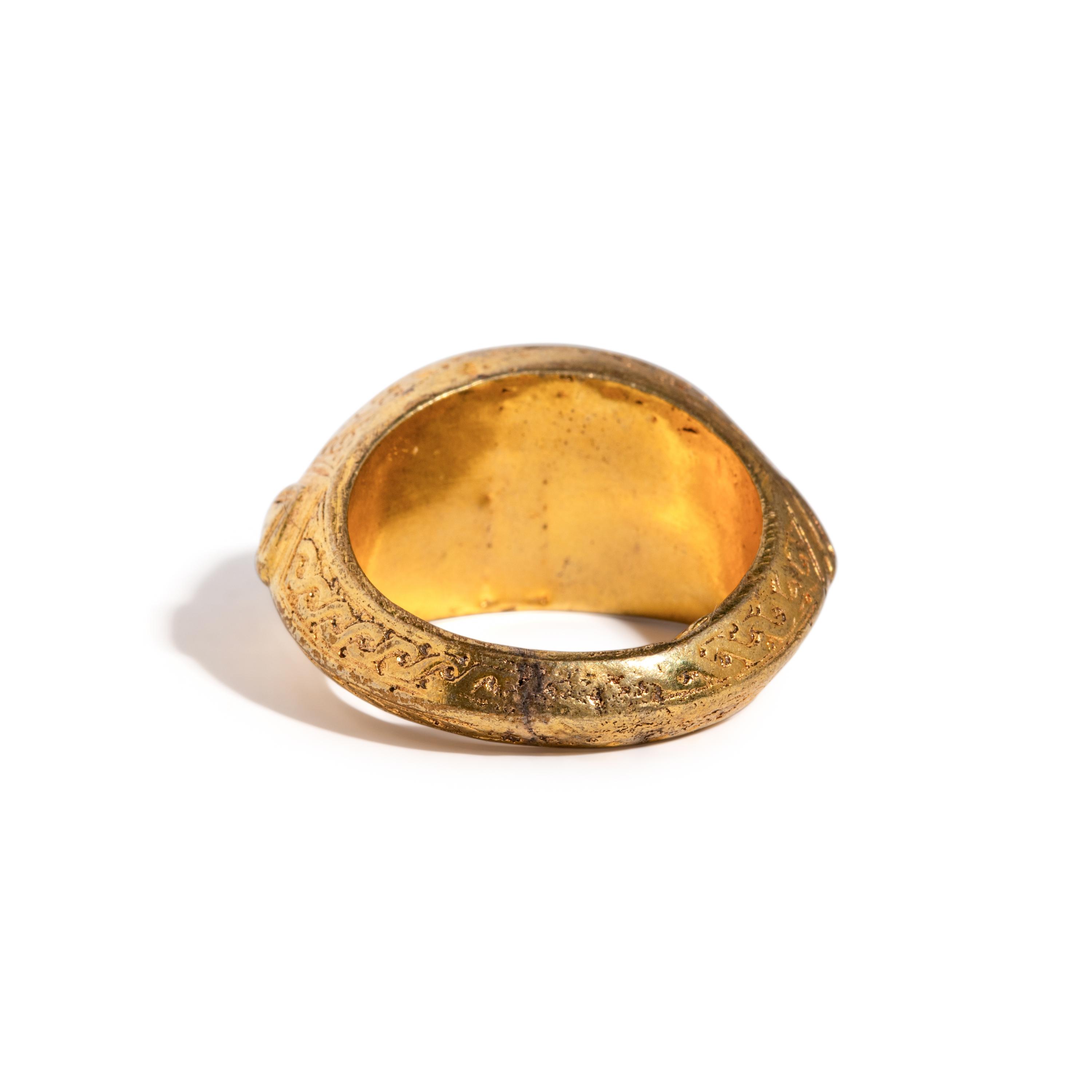 An Islamic Gold Ring