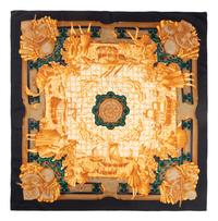 Three Hermès 90cm Silk Scarves