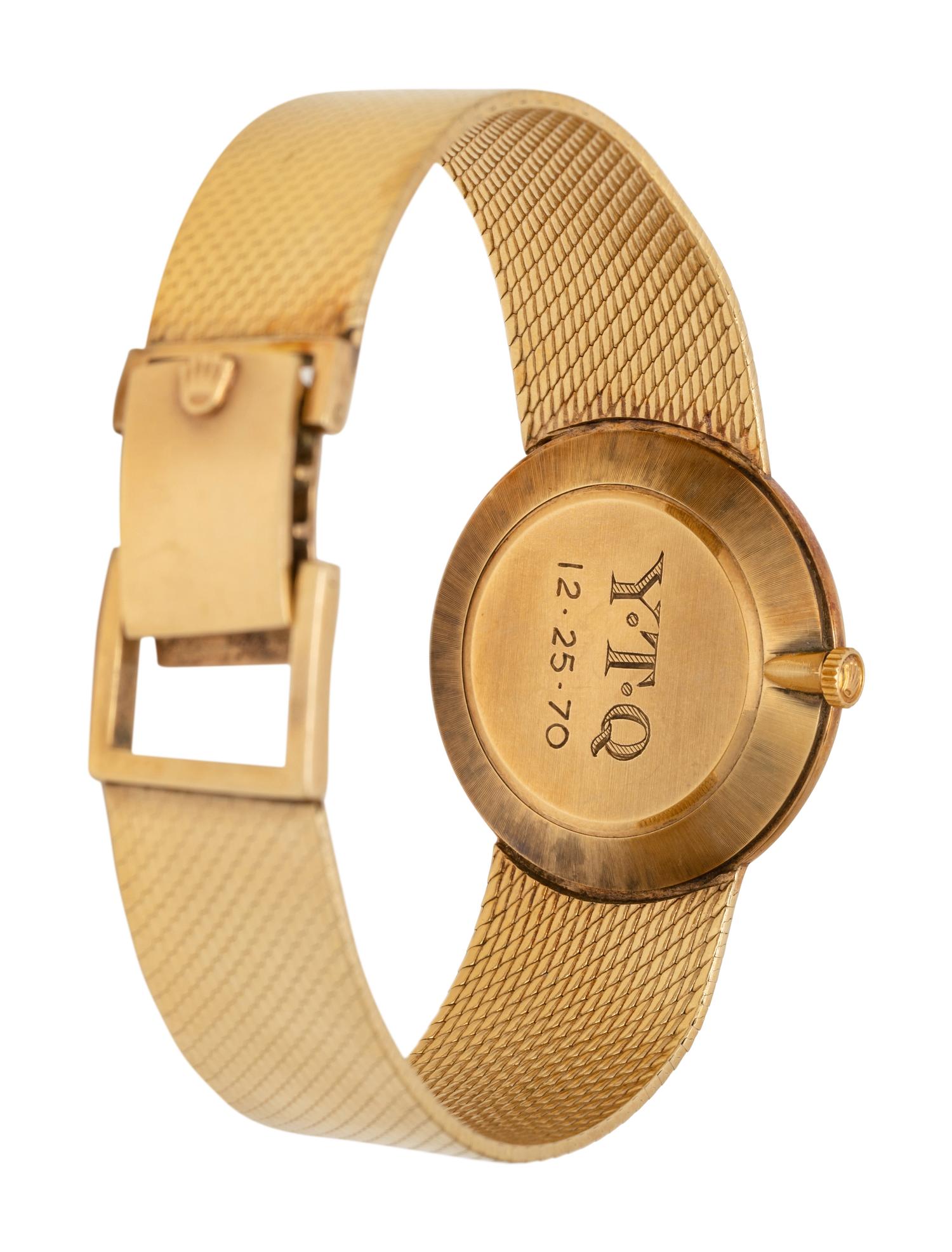 ROLEX, 14K YELLOW GOLD WATCH