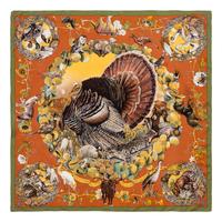 Hermès 90cm Silk Scarf, Carré, Kermit Oliver
