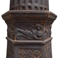 A Lamp Post from the World's Columbian Exposition 25" W x 25" D x 255" H — United States, Circa 1893