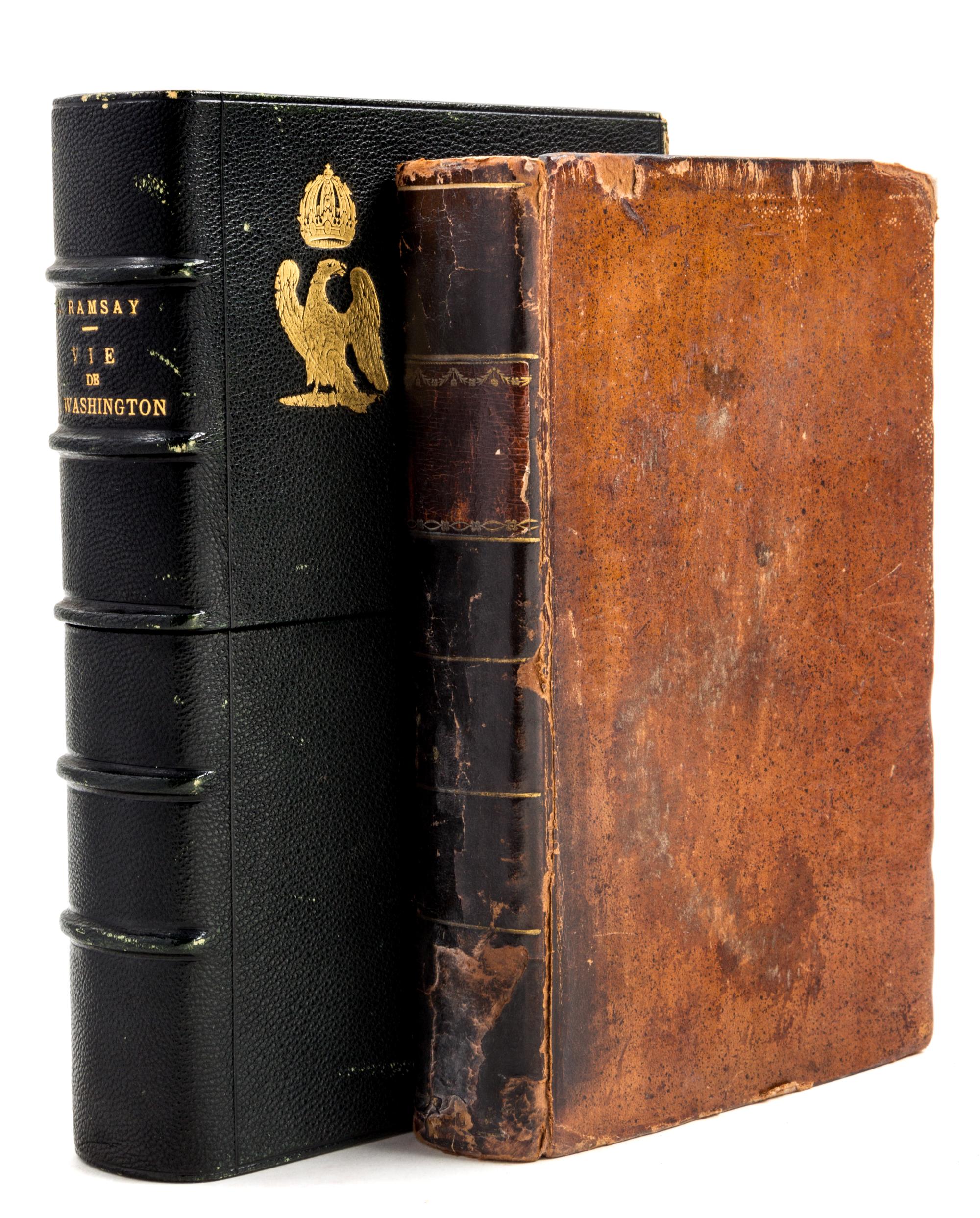 Ramsay, David. Vie de Georges Washington, General en chef desarmees des Etats Unis. Paris, 1809.