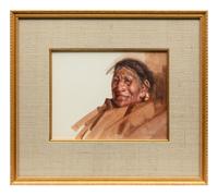 Portrait of Native American