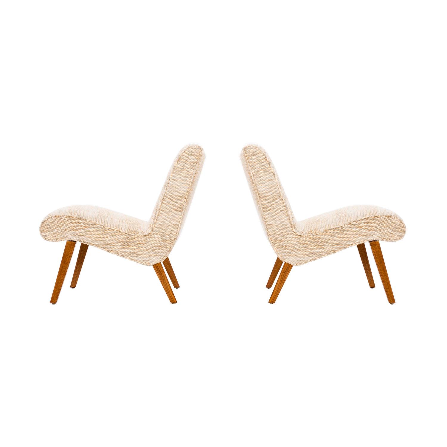 Pair of Lounge Chairs Knoll, USA