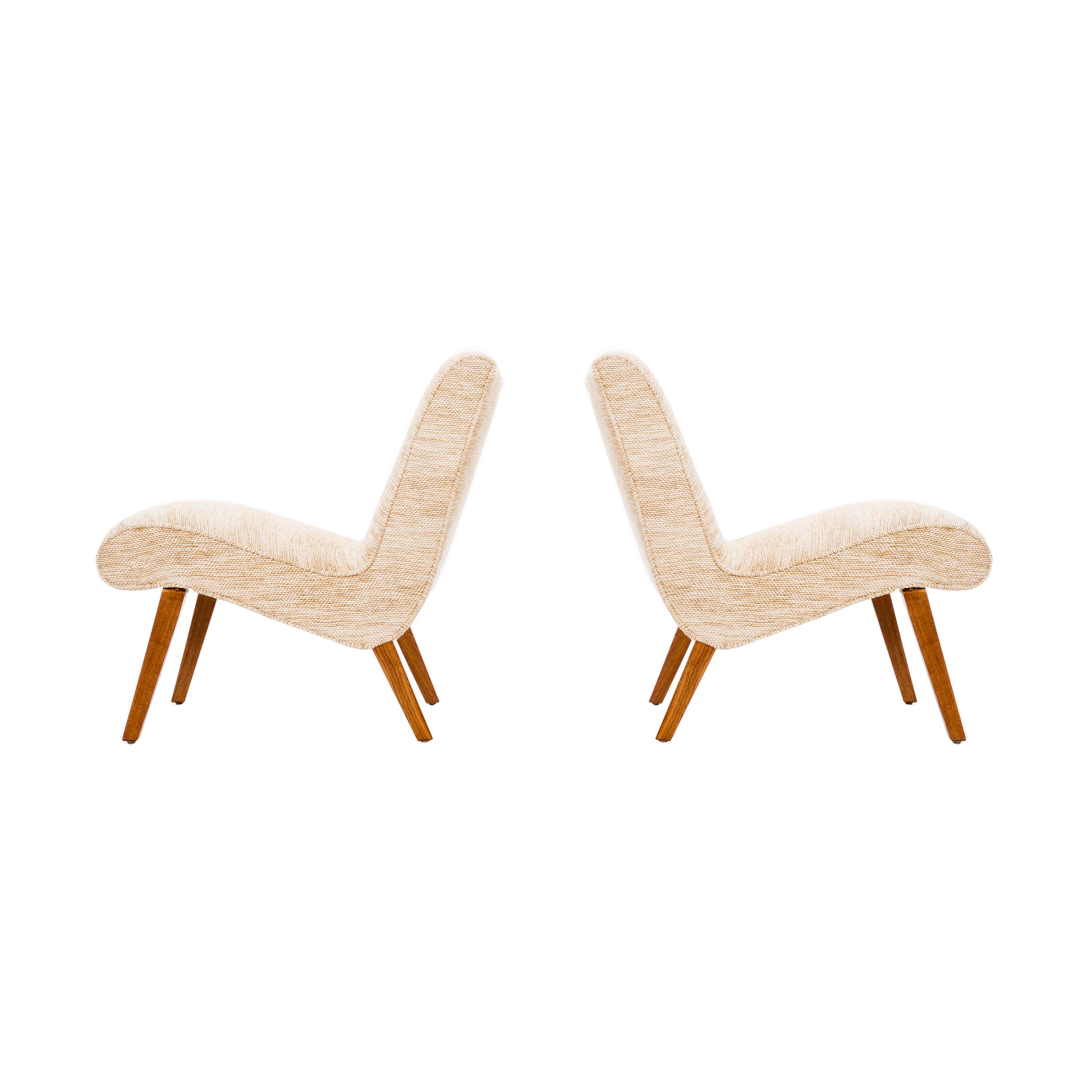 Pair of Lounge Chairs Knoll, USA