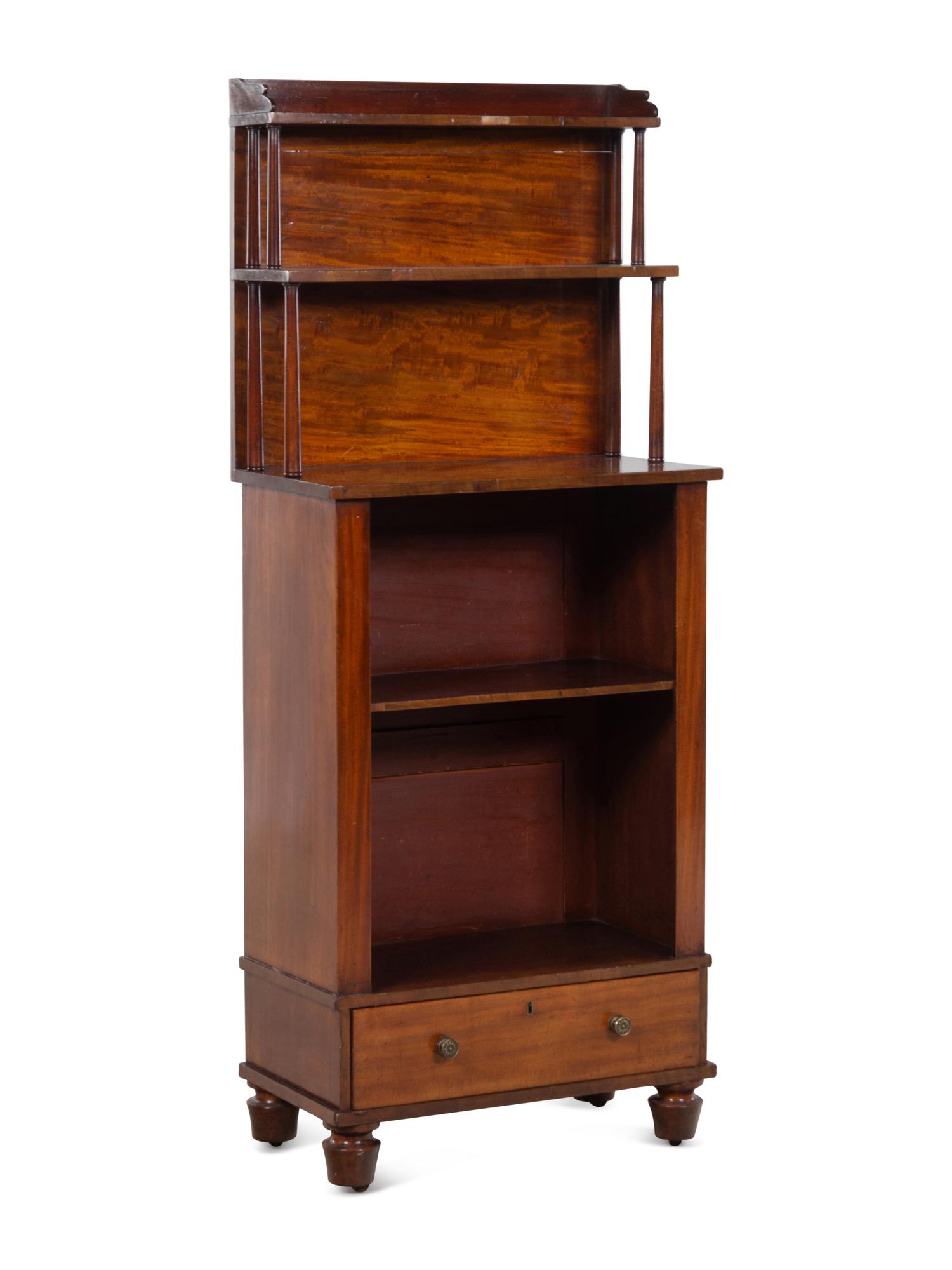 A Regency Style Mahogany Bookcase