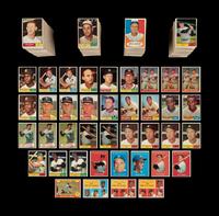 A Collection of Over 900 1961 Topps Baseball Cards Including Multiple Hall of Famers