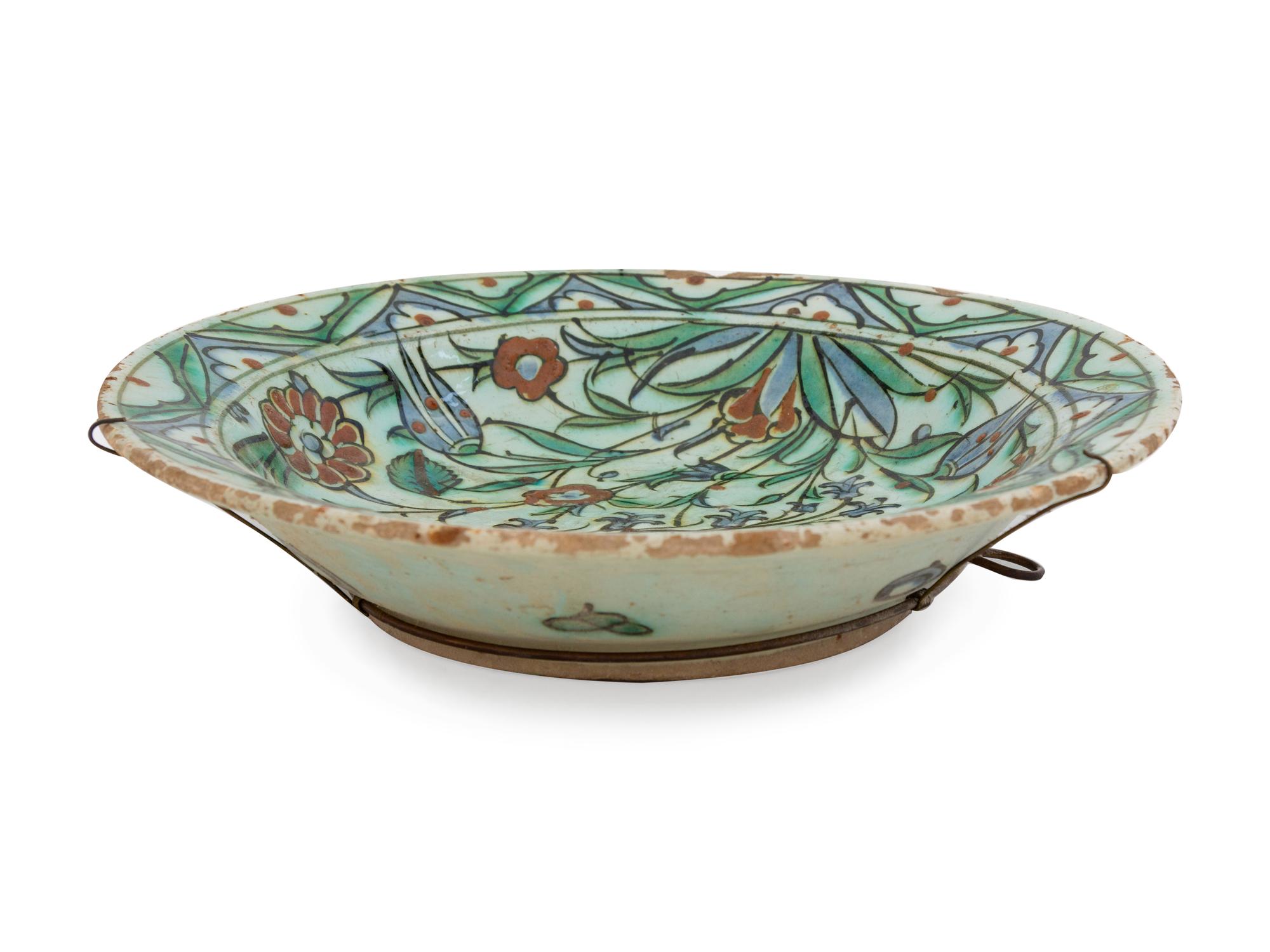 An Iznik Pottery Charger