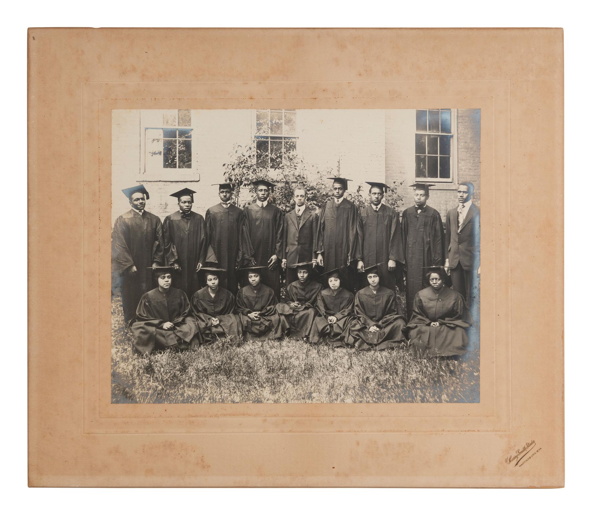 [African Americana] Group of 6 Photos of African American Subjects, incl. Graduates. Late 19th-early 20th century