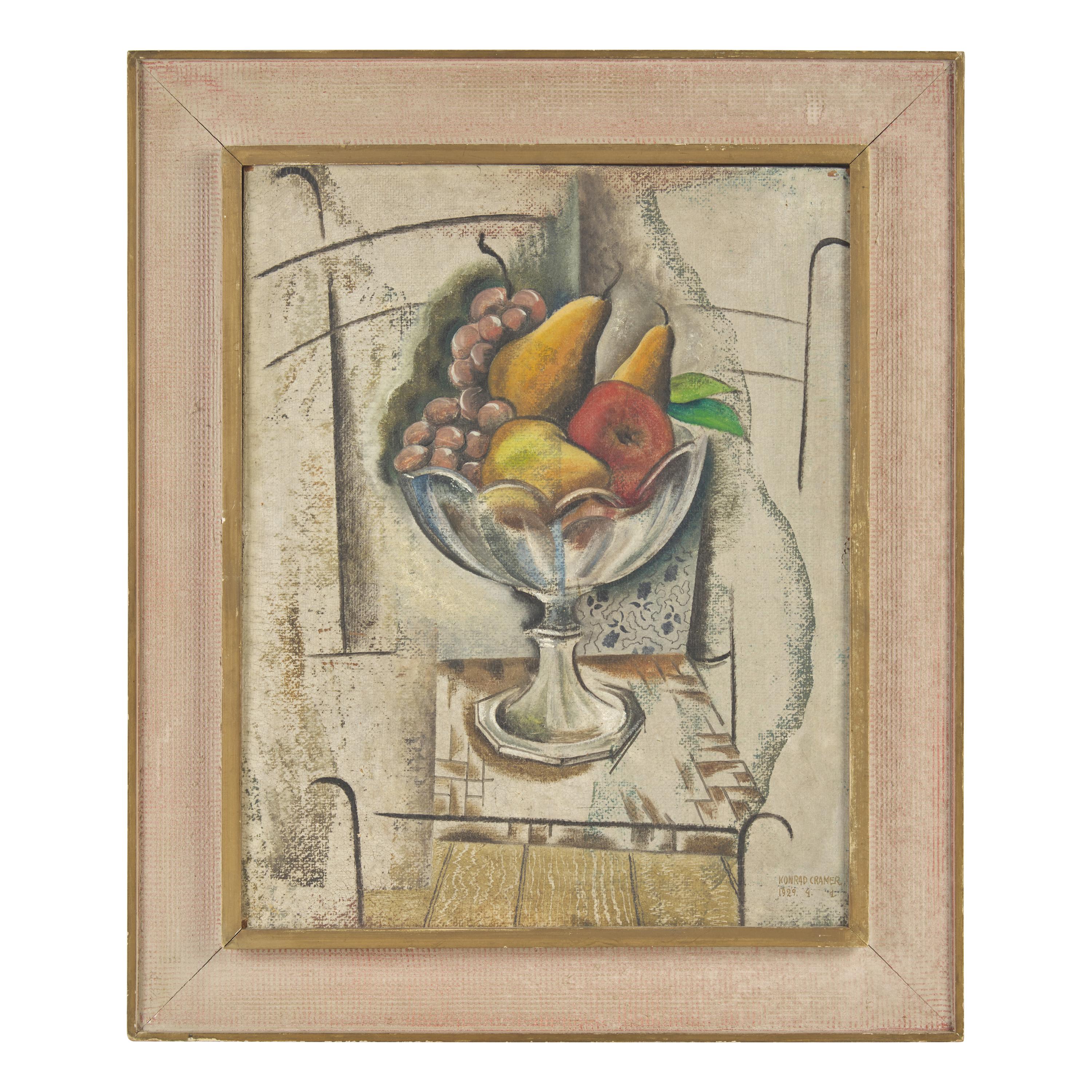 Konrad Cramer (American/German, 1888–1963) — Still Life with Fruit