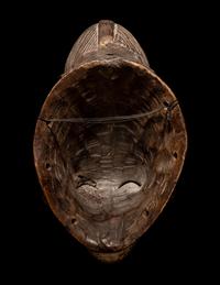 Four Punu Wood Masks