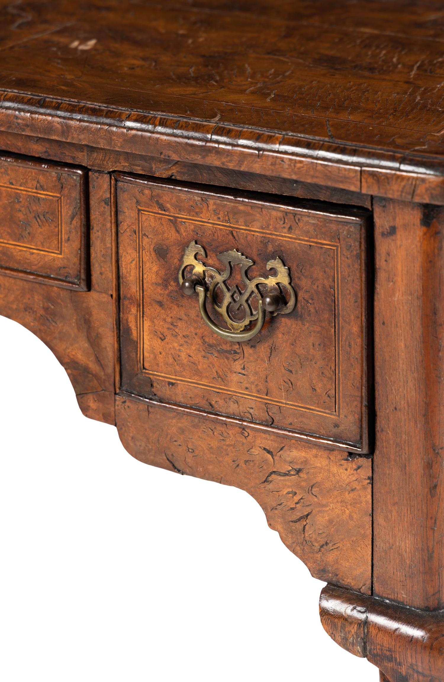 A Queen Anne Walnut Dressing Table