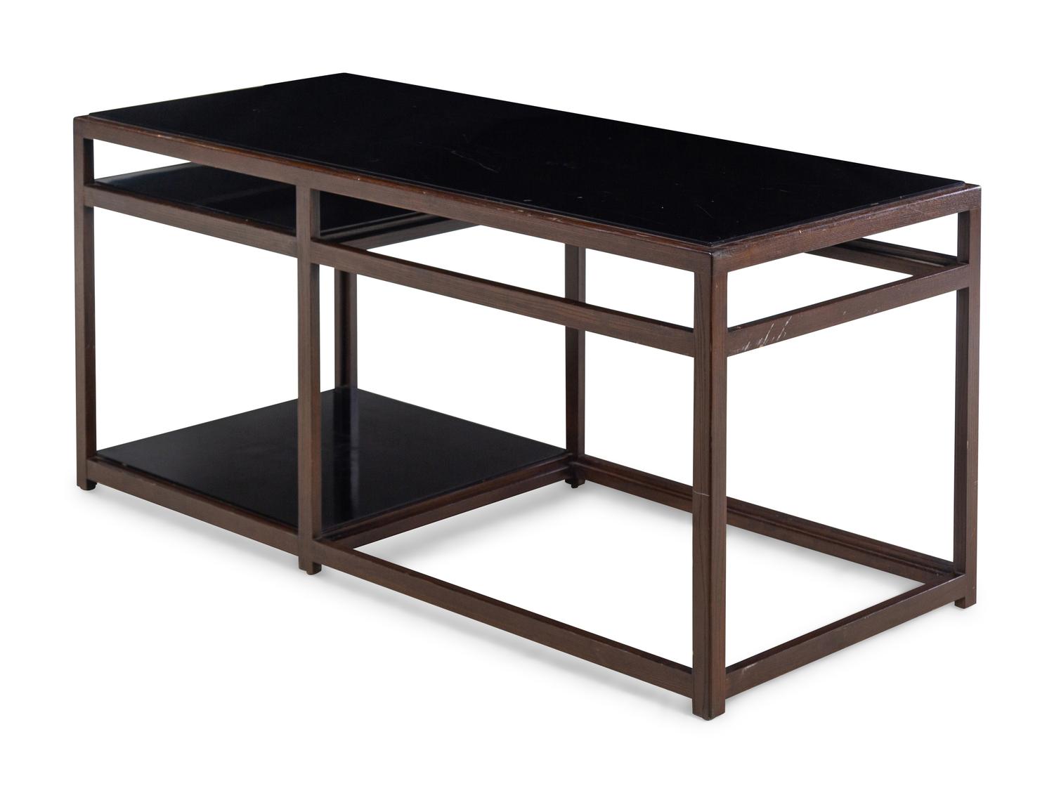 Two-Tiered Console Table, Dunbar, USA