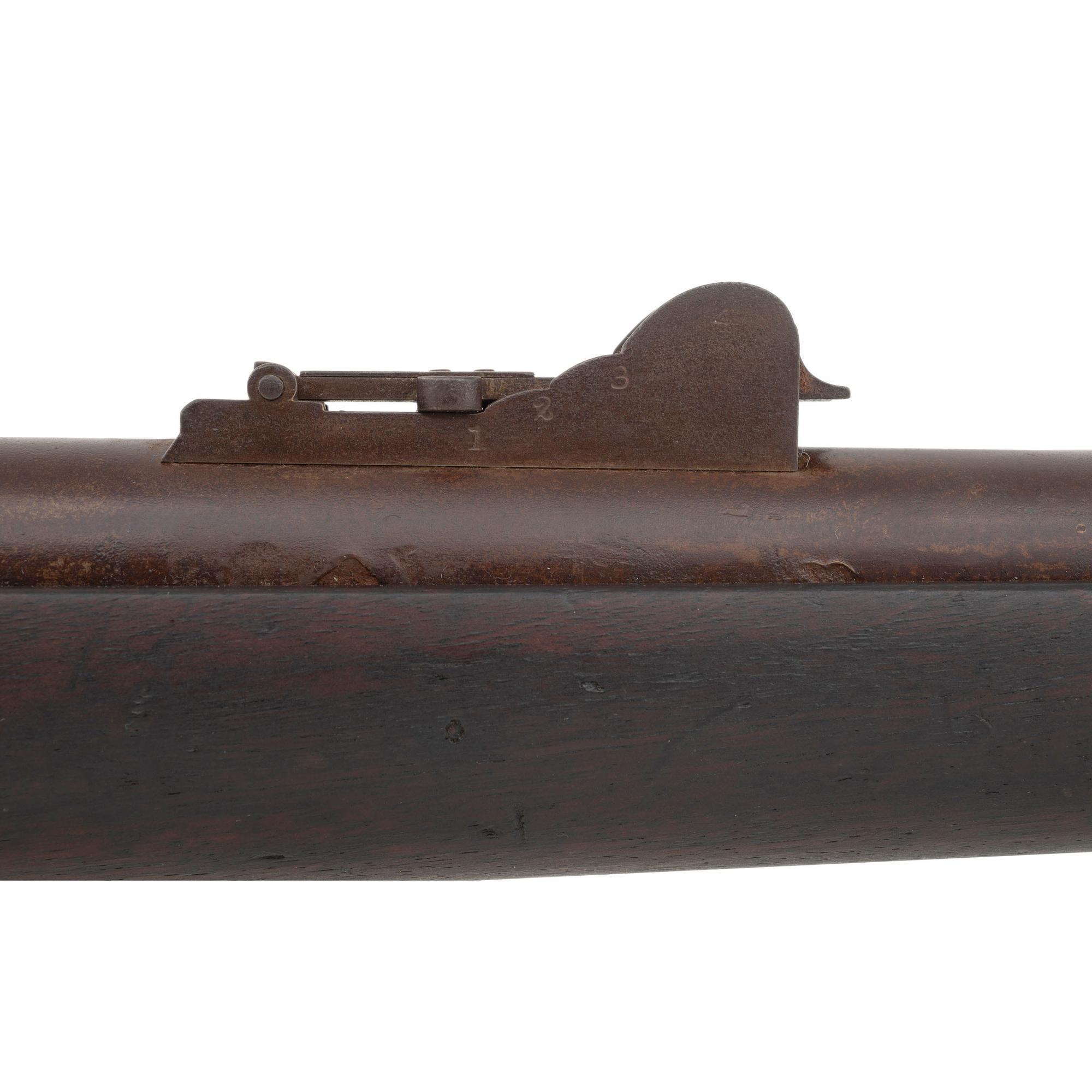 Confederate Arsenal "C&R" Rebuilt Rifled & Sighted US Model 1842 Musket by Springfield Marked "Q"
