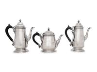 Three American Silver Benjamin Franklin Articles