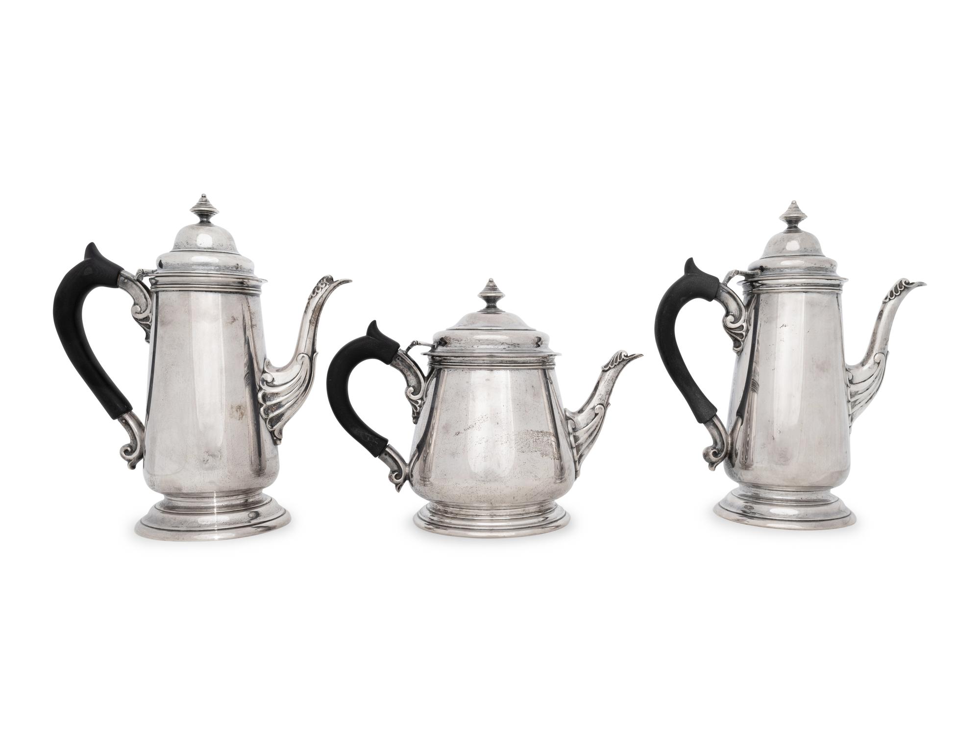 Three American Silver Benjamin Franklin Articles