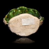 A Small Chinese Sancai Glazed 'Double Fish' Vase, Tang Dynasty 唐 三彩雙魚罐