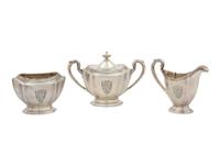An American Silver Seven-Piece Tea and Coffee Service