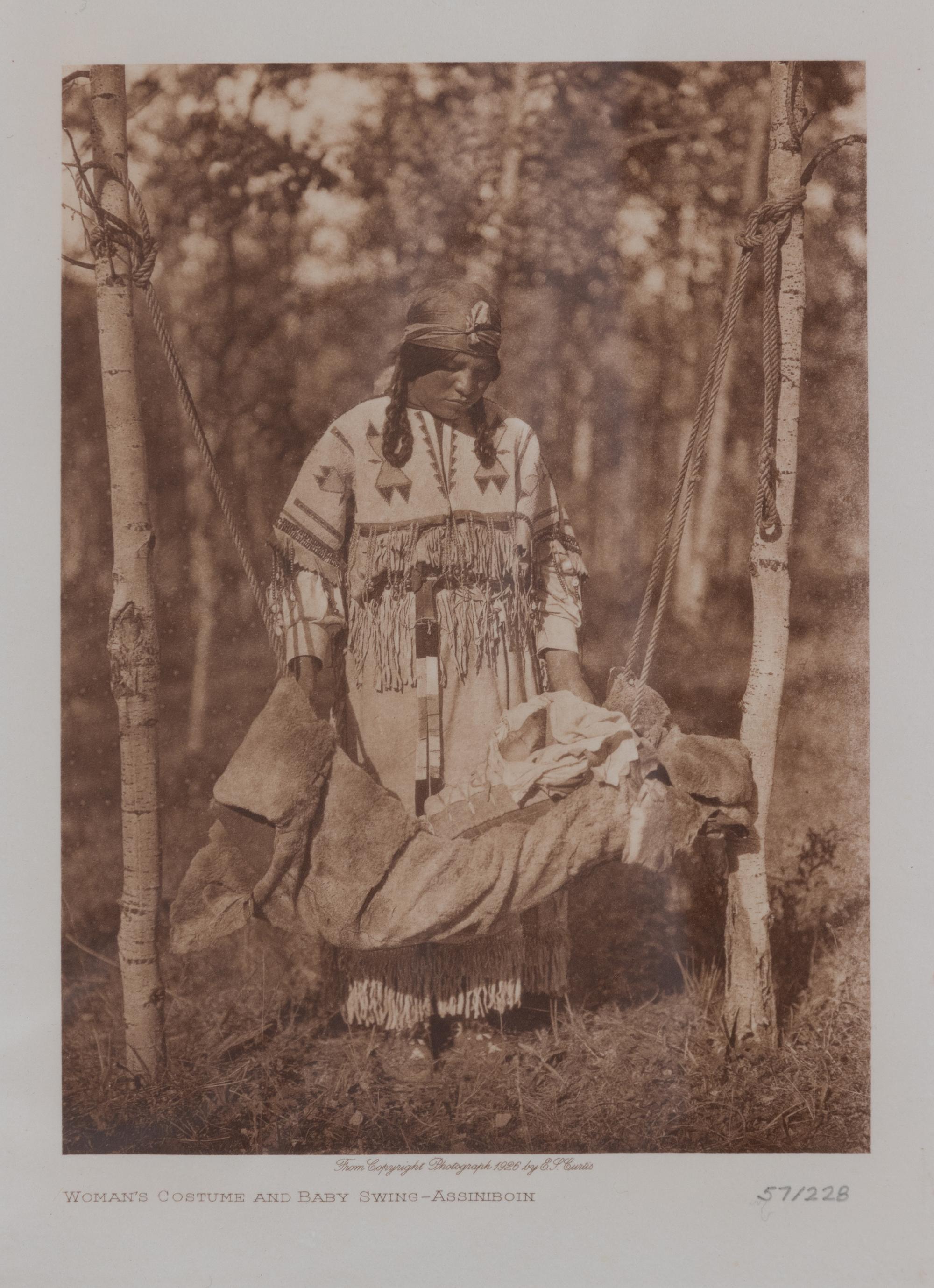 After Curtis, Two Intaglio Photogravure Prints