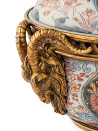 A Gilt Bronze Mounted Japanese Imari Porcelain Bowl