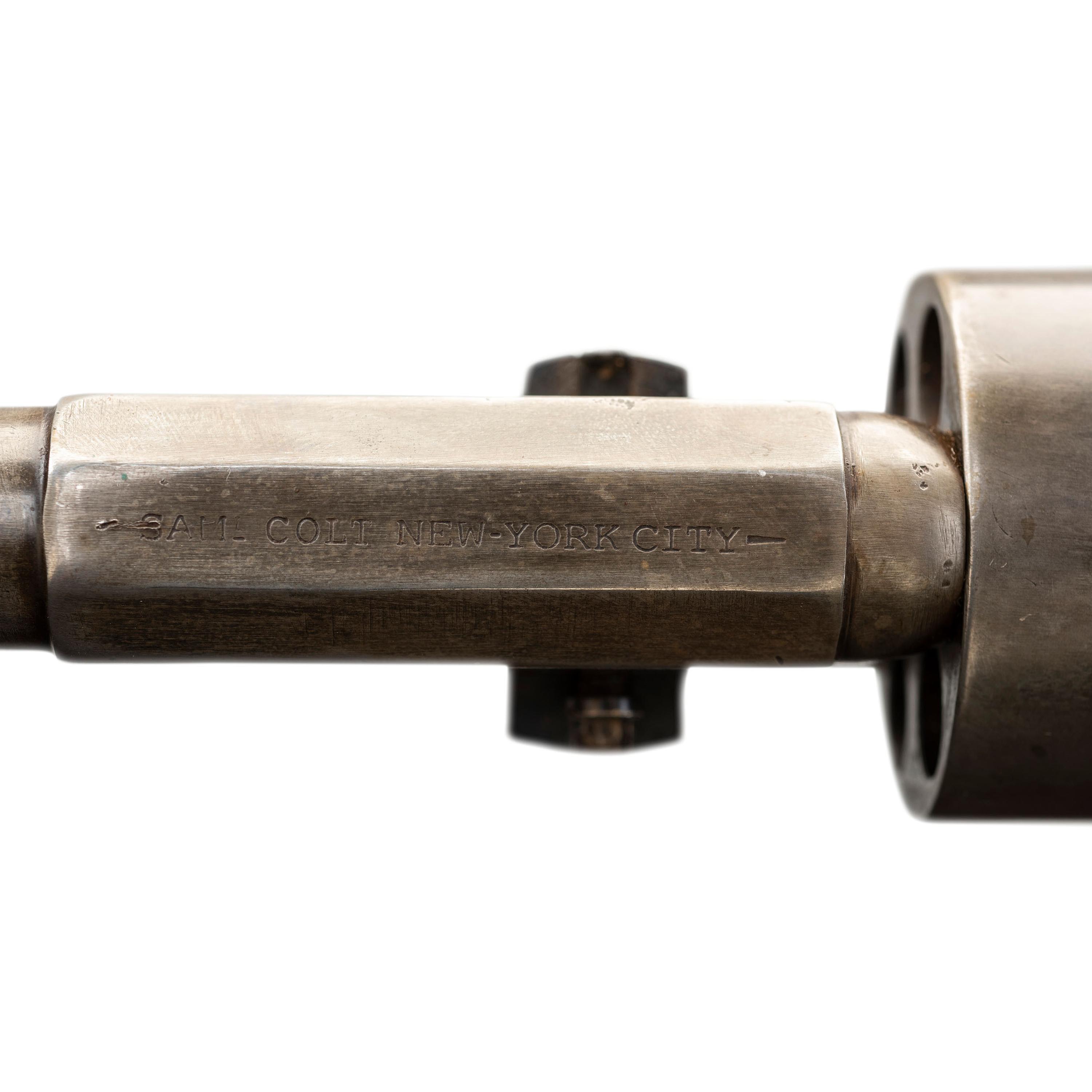 Aged Reproduction Colt Third Model Dragoon Revolver Cut for Stock