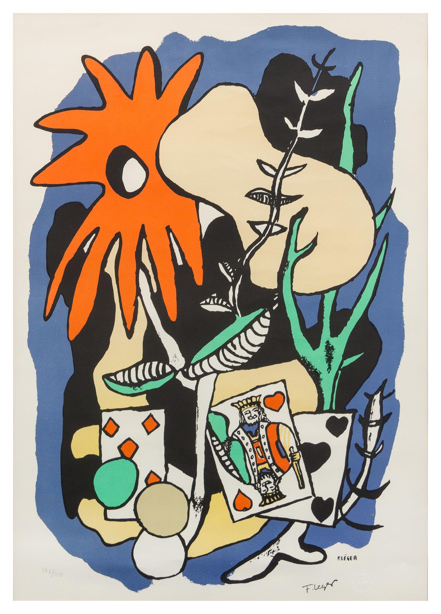 Fernand Leger, (French, 1881-1955), Le Roi de Coeur, 1949