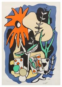 Fernand Leger, (French, 1881-1955), Le Roi de Coeur, 1949