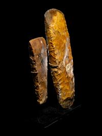 Two Neolithic Flint Axes